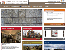 Tablet Screenshot of buildingsofireland.com